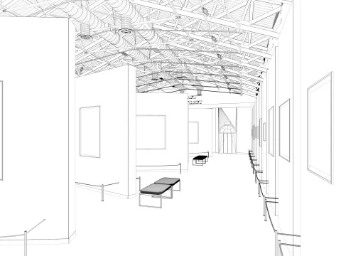 Art Gallery 3D Model