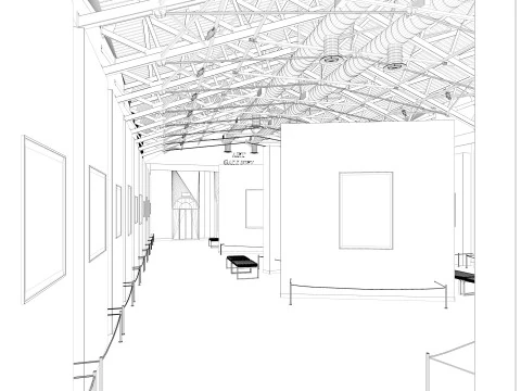 Art Gallery 3D Model