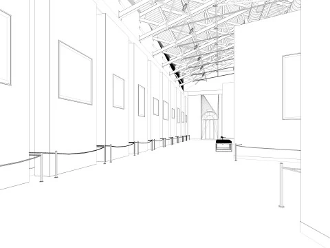 Art Gallery 3D Model