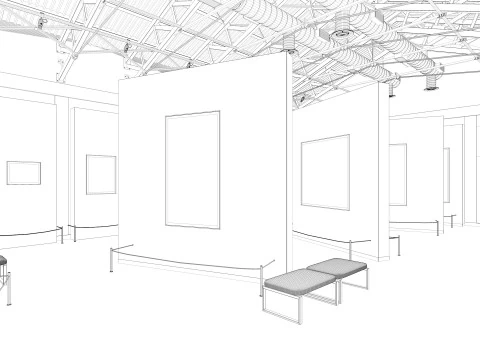 Art Gallery 3D Model