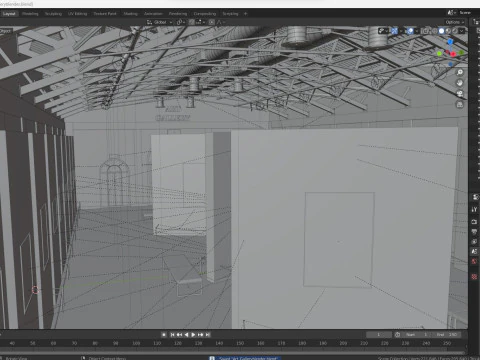 Art Gallery 3D Model