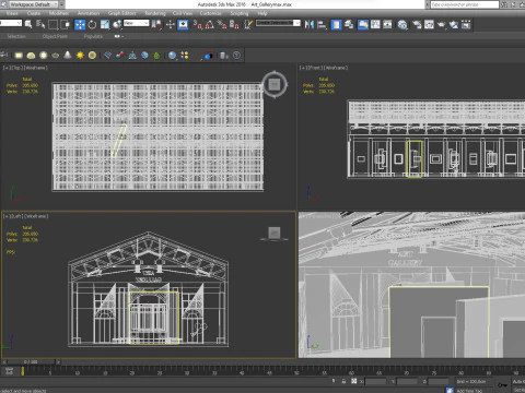 Art Gallery 3D Model