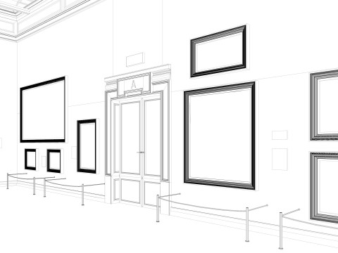 Art Gallery 2 3D Model