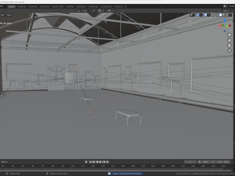 Art Gallery 2 3D Model