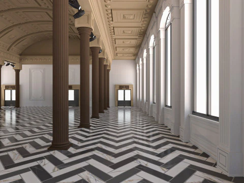 Art Gallery 3 3D Model