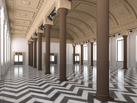 Art Gallery 3 3D Model