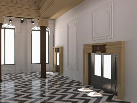 Art Gallery 3 3D Model