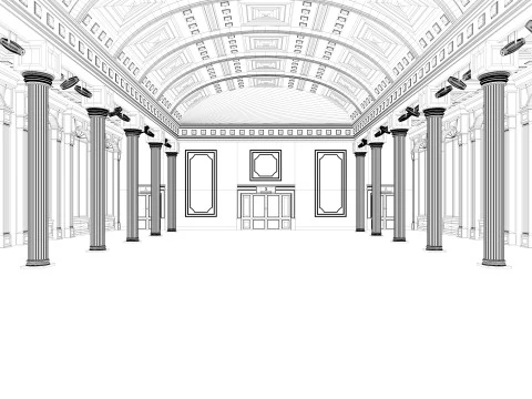 Art Gallery 3 3D Model