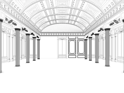 Art Gallery 3 3D Model