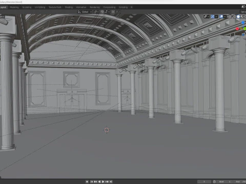 Art Gallery 3 3D Model