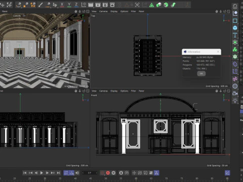 Art Gallery 3 3D Model