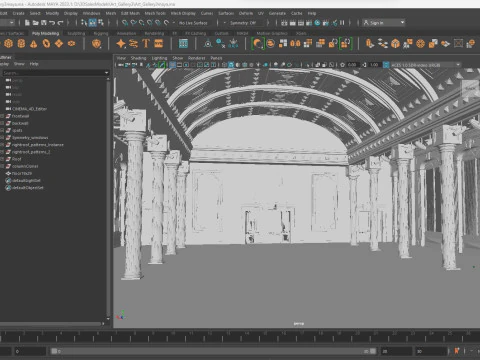 Art Gallery 3 3D Model