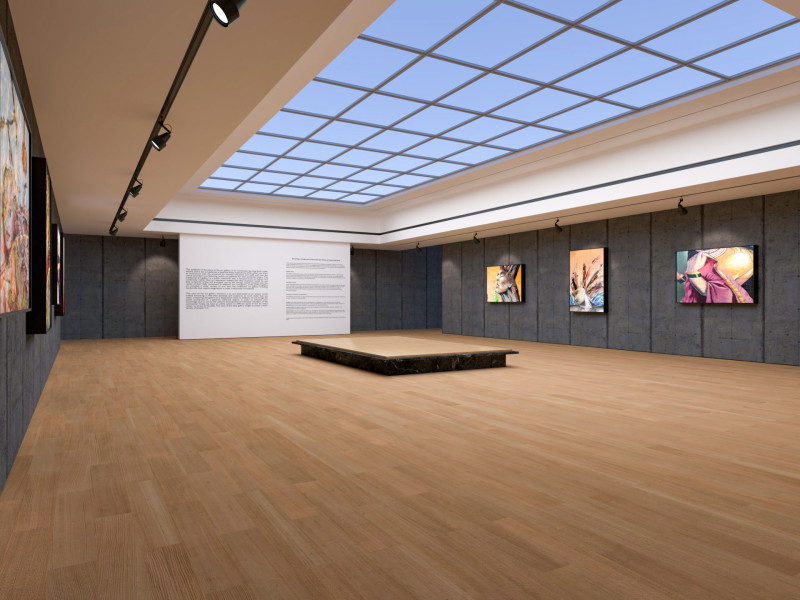 Art Gallery Exhibition 2 Modelo 3D .c4d .max .obj .3ds .fbx .stl .blend 
