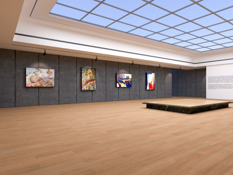 Art Gallery Exhibition 2 Modelo 3D
