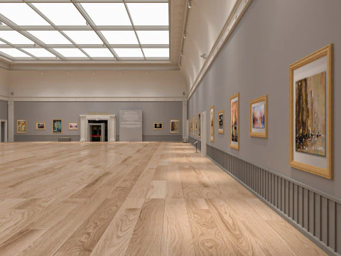 Art Gallery Exhibition 3 3D Model