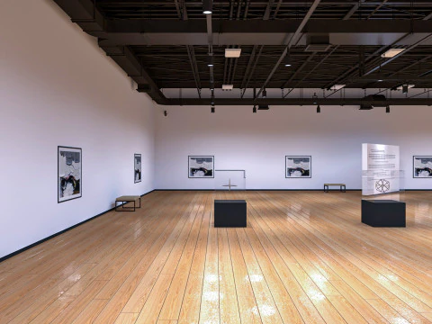 Art Gallery Exhibition 4 3D Model