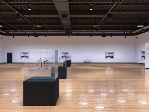 Art Gallery Exhibition 4 3D Model