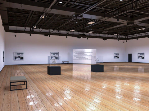 Art Gallery Exhibition 4 3D Model