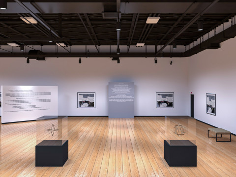 Art Gallery Exhibition 4 Modello 3D