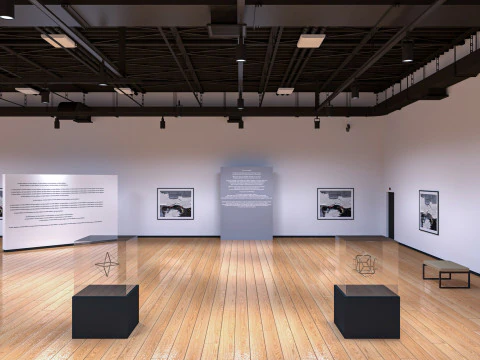 Art Gallery Exhibition 4 3D Model