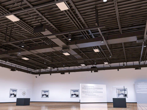 Art Gallery Exhibition 4 3D Model