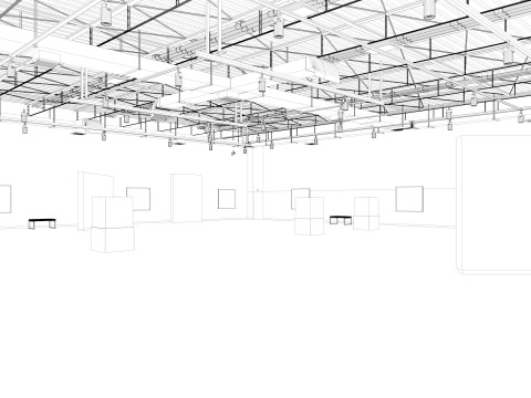 Art Gallery Exhibition 4 Modello 3D