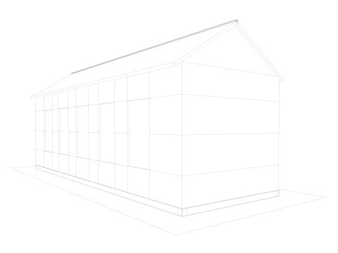 Abandoned industrial Building Low-poly 3D 模型
