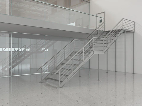 Aircraft Hangar 3D Model