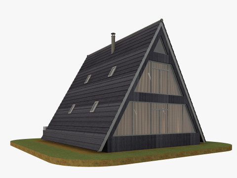Bungalow House 2 3D Model