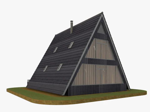 Bungalow House 2 3D Model