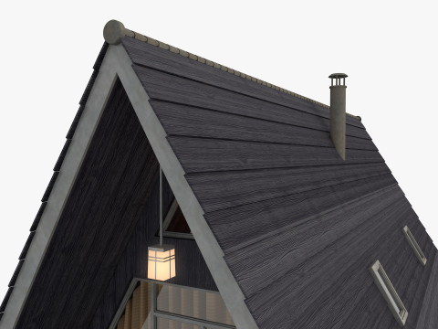 Bungalow House 2 3D Model