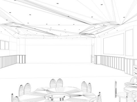 Cartoon Nursery Classroom Modelo 3D
