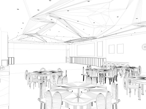 Cartoon Nursery Classroom Modelo 3D