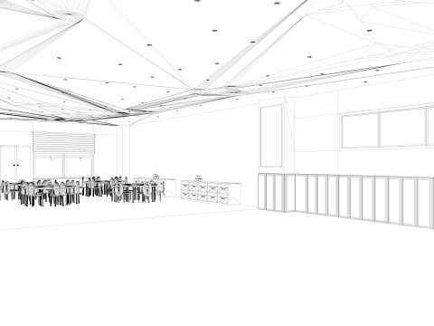 Cartoon Nursery Classroom Modelo 3D