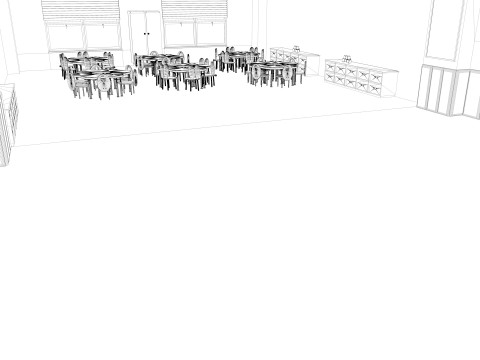 Cartoon Nursery Classroom Modelo 3D