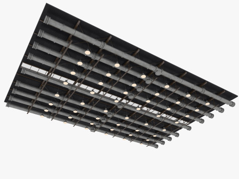 Ceiling Ventilation Pipes 5 Modèle 3D