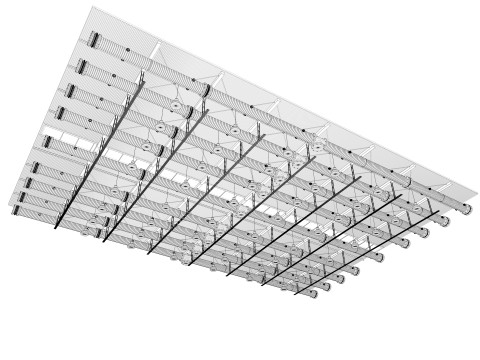 Ceiling Ventilation Pipes 5 Modèle 3D