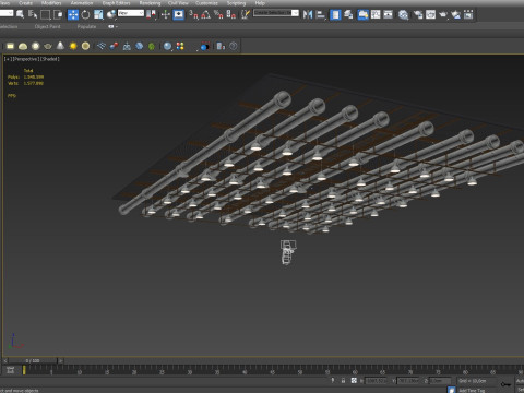 Ceiling Ventilation Pipes 5 Modèle 3D