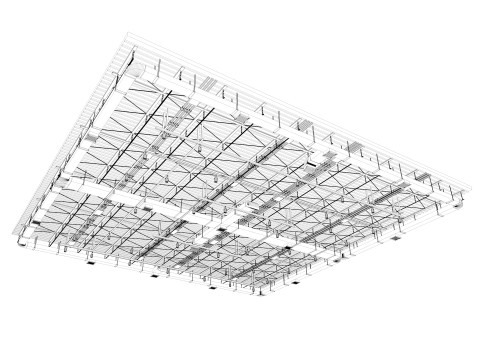 Ceiling Ventilation Pipes 7 3D Model