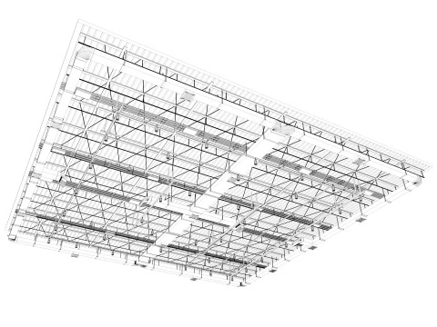 Tubi di ventilazione a soffitto 7 Modello 3D