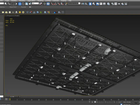 Tubi di ventilazione a soffitto 7 Modello 3D