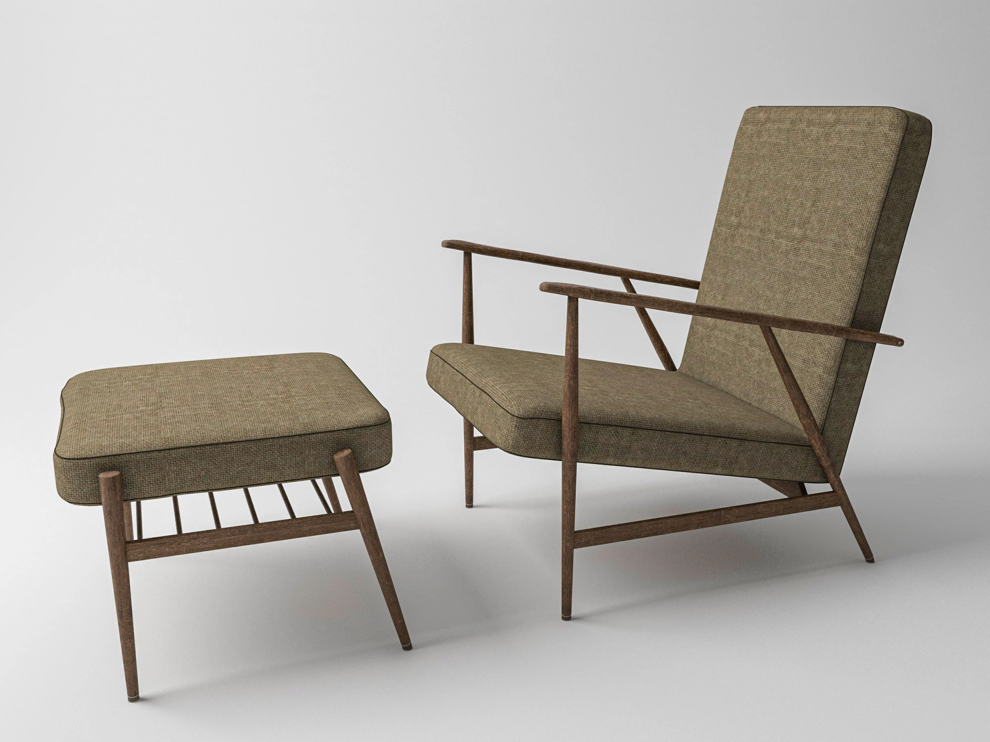 Chair 3D Model .c4d .max .obj .3ds .fbx .stl .blend 