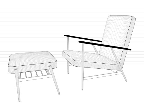 Chair Modello 3D