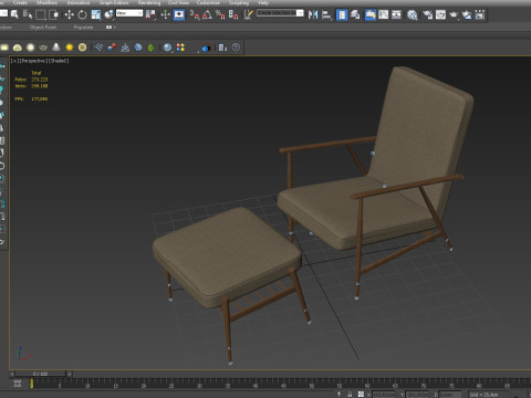 Chair Modello 3D