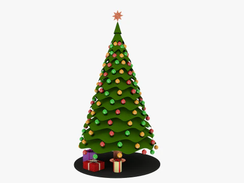 Weihnachtsbaum 3D Modell