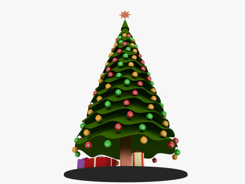 Christmas Tree 3D 模型