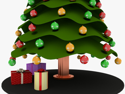 Christmas Tree 3D 模型