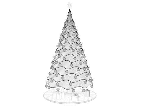 Weihnachtsbaum 3D Modell