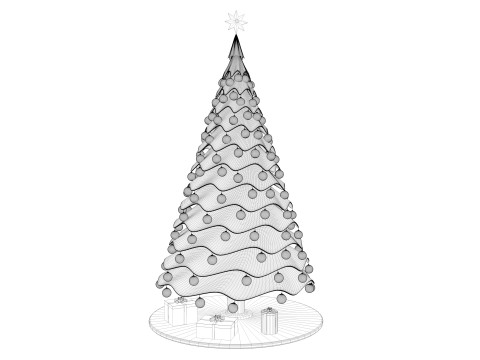 Christmas Tree 3D 模型