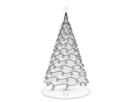 Weihnachtsbaum 3D Modell